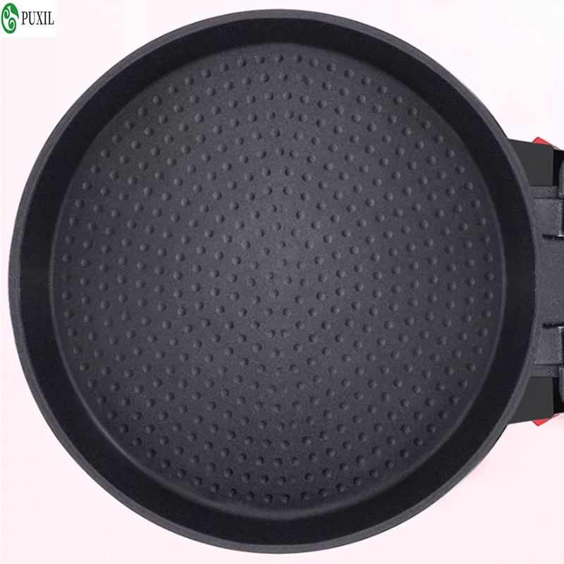 

Электрическая форма для выпечки HH-75, новая, для домашнего использования, с двусторонним нагревом, более глубокая и большая, мини-блинница.