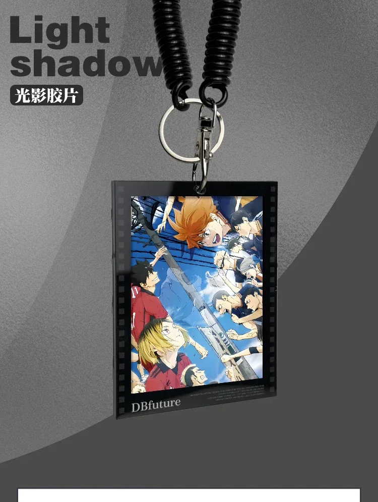 Anime Haikyuu!! Shoyo Hinata Tobio Kageyama Kozume Kenma bolso colgante película acrílica llavero Cosplay llavero regalo de dibujos animados