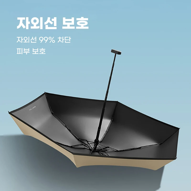 Pocket Flat Mini Umbrella Girls Portable Six Folding Umbrella for Women Anti UV Parasol Travel Sun Shade Umbrellas Colorful