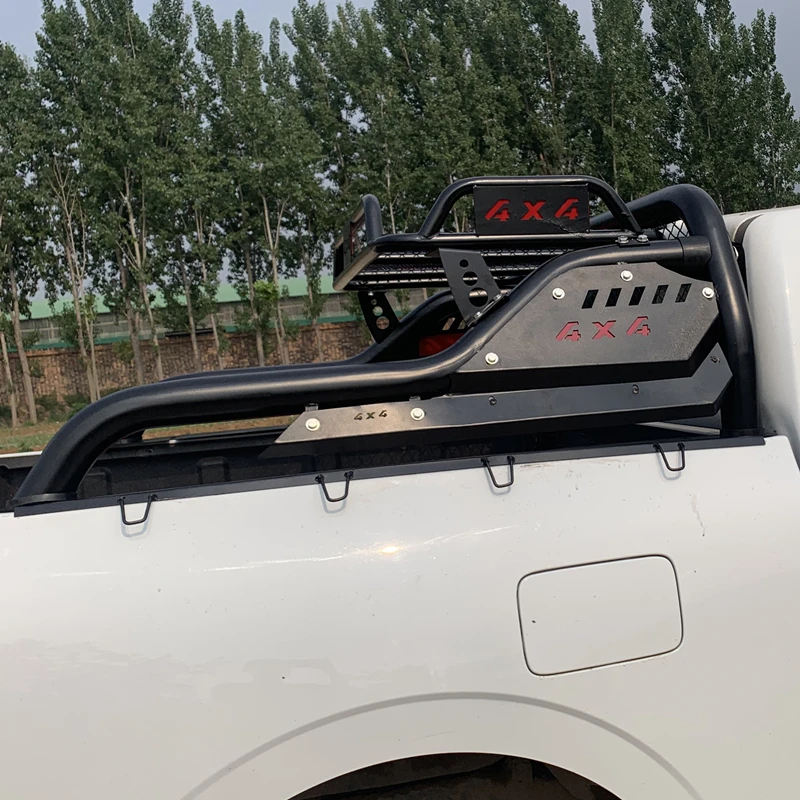 Suitable for Great Wall Cannon pickup trunk modified gantry rack Fengjun 5/7 Navarra Isuzu DMAX cargo box anti-roll rack