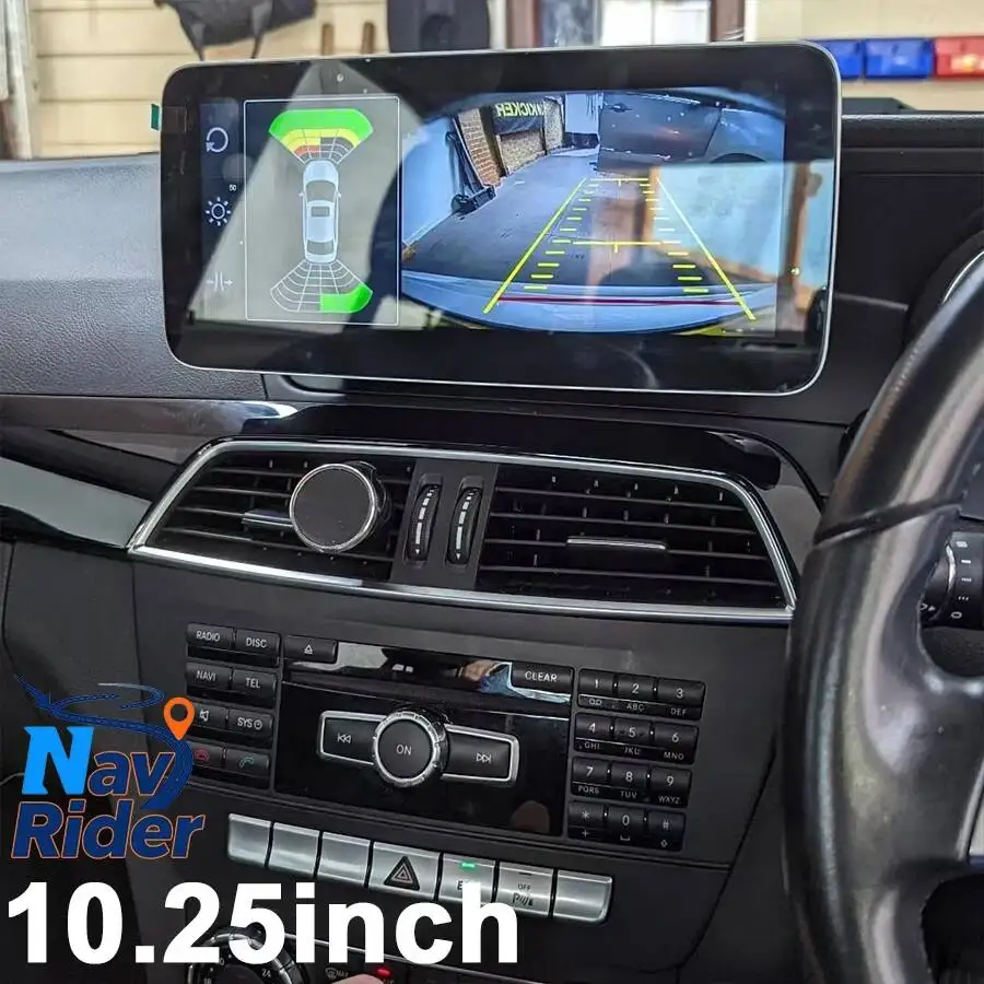 12.8Inch 10.25inch For Mercedes Benz C Class W204 2011-2014 Carplay Multimed Player Navigation Stereo GPS Android Auto Car Radio