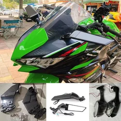 For Kawasaki Ninja 650 ER6F ER6-F 2020 -2023 2024 ER 6F Motorcycle Side Mirrors Winglets Wind Wing Adjustable Rotating Rearview