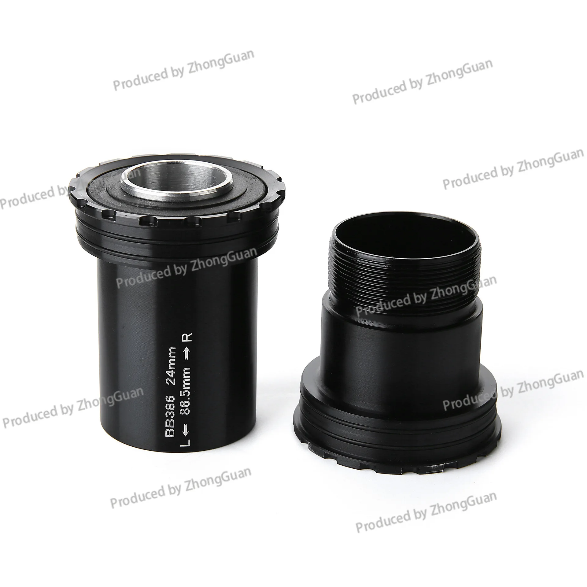 BB386 EVO Mountain Road Bike BB Bottom Bracket Crankset Threaded Screw-in Locking Bottom Bracket DIY Accessories