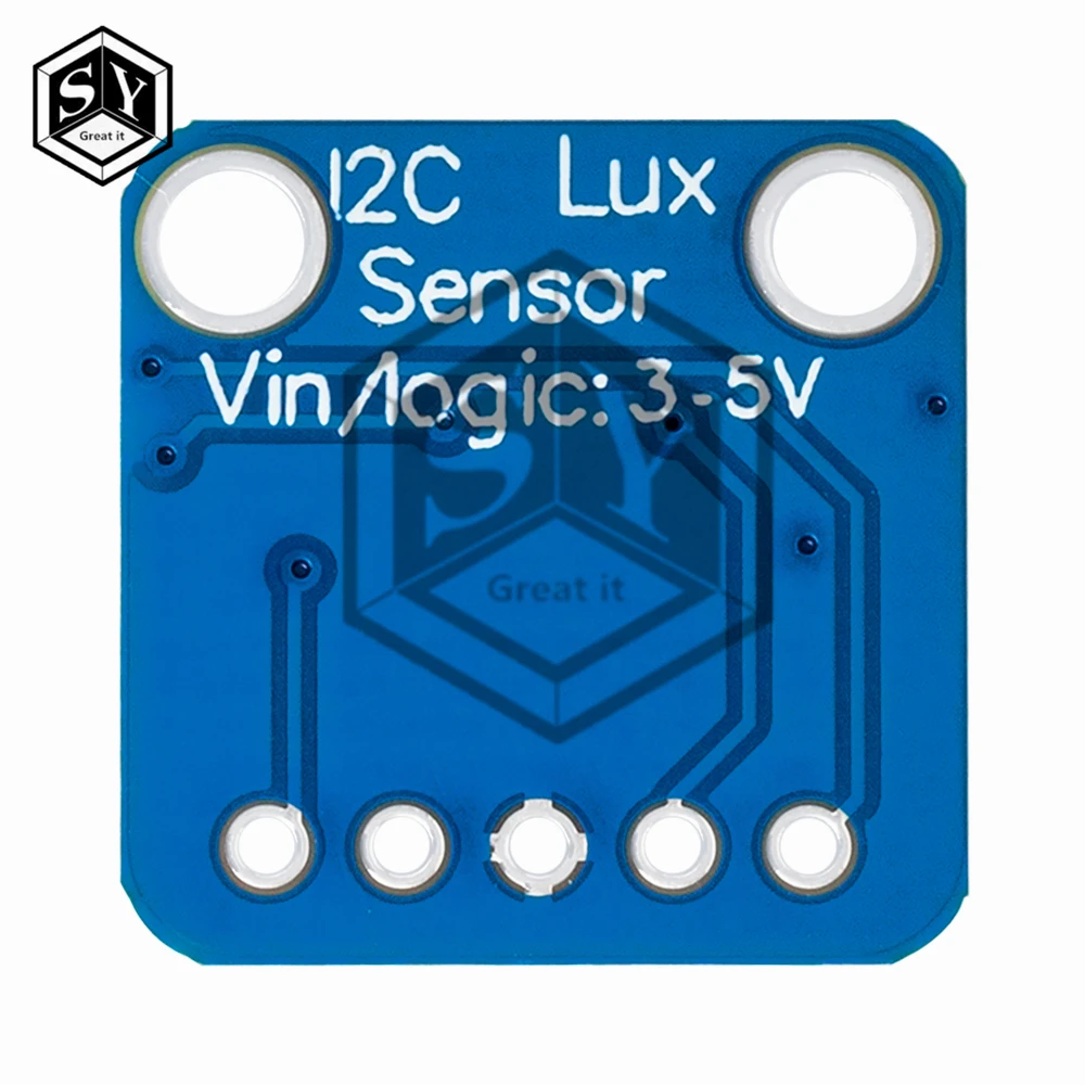 Módulo Sensor de luz ambiental VEML7700, placa Sensor de medición de luz Lux de 120k, interfaz I2C IIC de 3,3 V y 5V para Arduino Raspberry Pi