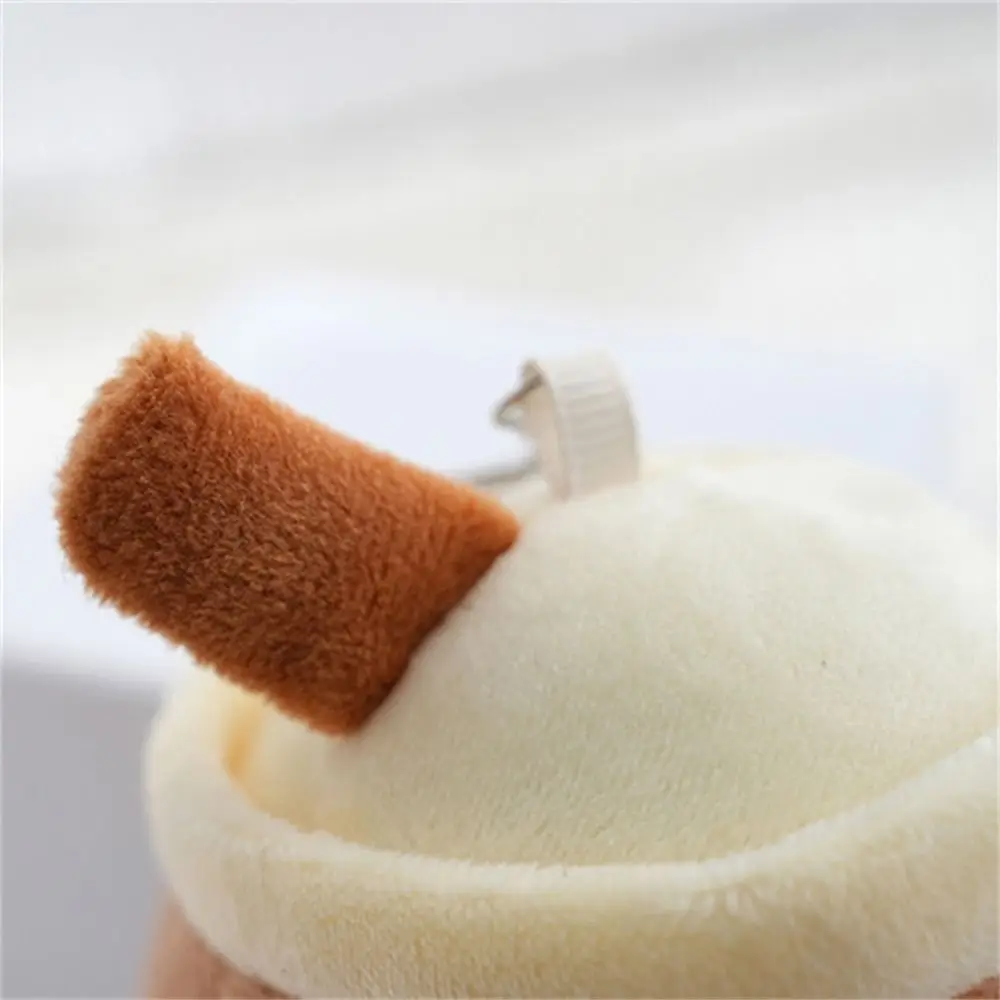 Plush Doll Bubble Tea Keychain Stuffed Boba Fruit Tea Milk Tea Keyring Kawaii Soft Boba Doll Plush Toys Backpack Decoration