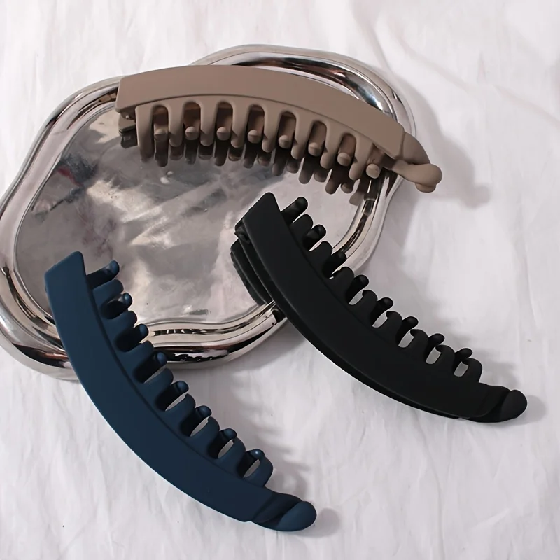 large banana clips, with ample hair output, sturdy ponytail clip, vertical clip, high-end twist clip, versatile for daily use image 2