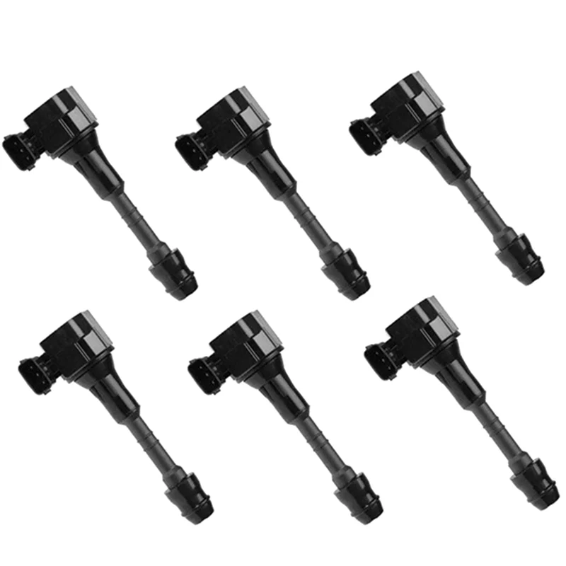 6Pcs Ignition Coils for NISSAN Altima Maxima Pathfinder Xterra Quest 3.5L 4.0L 22448-8J115 C1406 5C1403 UF349