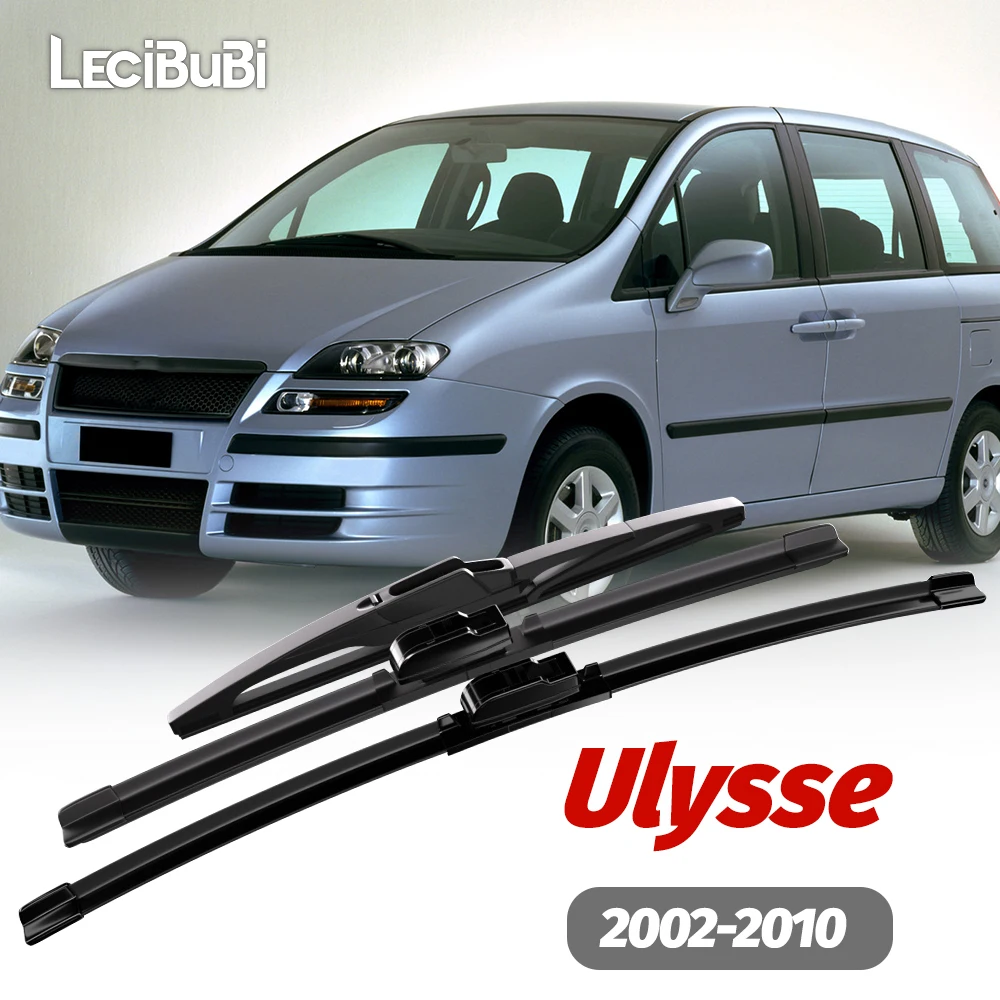 1 satz Vorne und Hinten Scheibenwischerblätter Scheibenwischer Für Fiat Ulysse 2002-2010 2003 2004 2005 2006 2007 2008 Zubehör