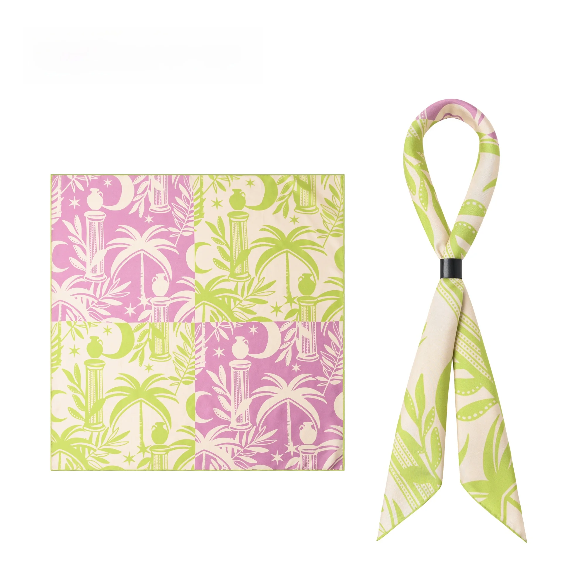 busin-men's-fre-een-small-scarf-twill-chinese-sle-casual-silk-scarf-set-y-leisure-tie-knot-gift