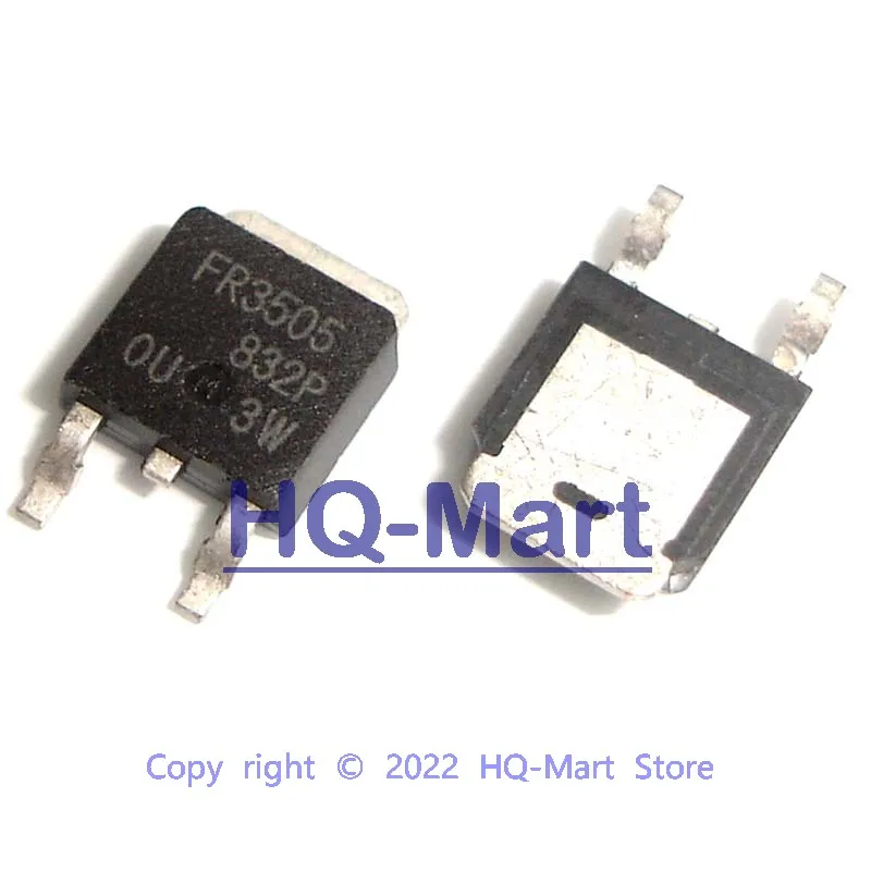 5 Pcs IRFR3505 TO-2…