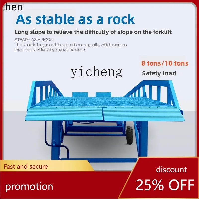 ZML المحمول المنحدر رافعة شوكية حاوية المنحدر تحميل منصة اللوجستية #1