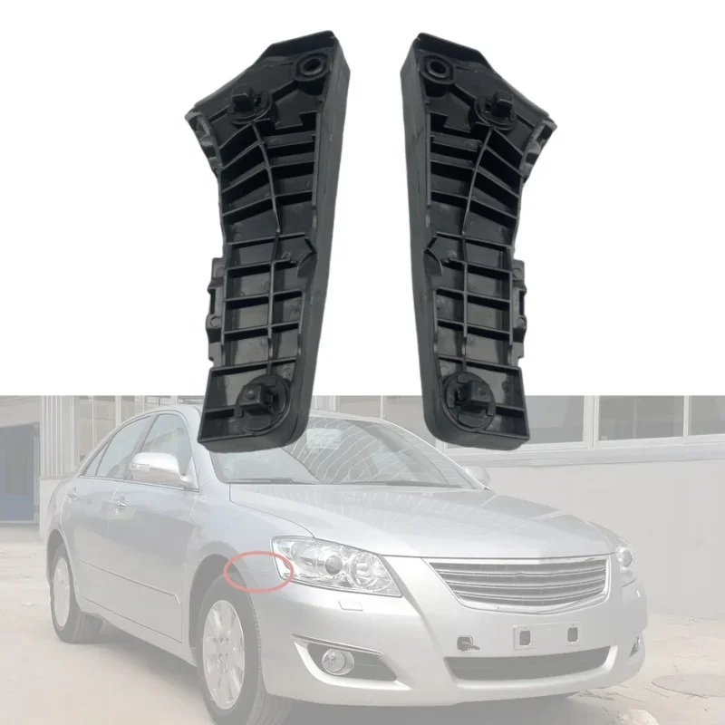 

2Pcs Bumper Support Bracket For Toyota Camry 2006 2007 2008 Front Left Right Side Bumper Brackets 52535-06070 52536-06060