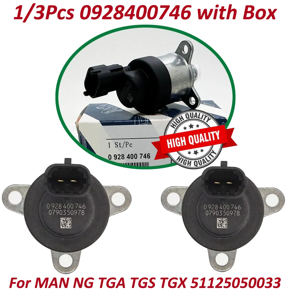

1/3 шт. 0928400746 51125050033 928400746 Регулятор давления топлива, дозирующий клапан для MAN NG TGA TGS TGX NEOPLAN TEMSA