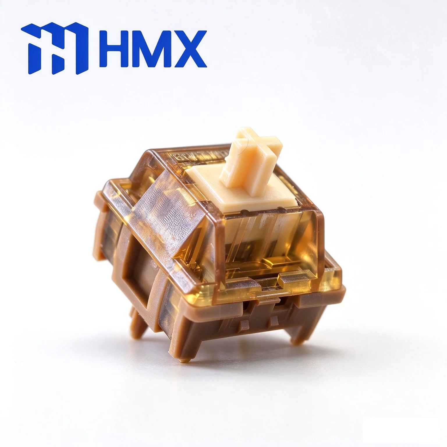 HMX Hazelnut Switch V2 37g 43g 3.5mm 3.8mm Clacky Linear Switches LY PA12 P3 Mechanical Keyboard Switch HMX 3rd-Gen Lubrication