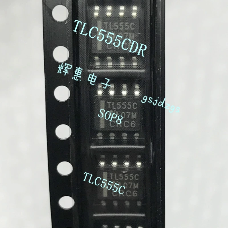 TLC555CDR SOP-8 TL555C, 5 pièces