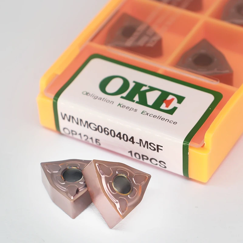 

Free Shipping WNMG 332 331 Turning Tools WNMG 060404 MSF Carbide Inserts for CNC Lathe Machining PVD Coating for Stainless steel