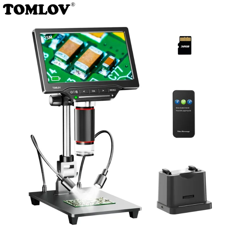 TOMLOV DM201 Max Digital Microscope 1300X 7