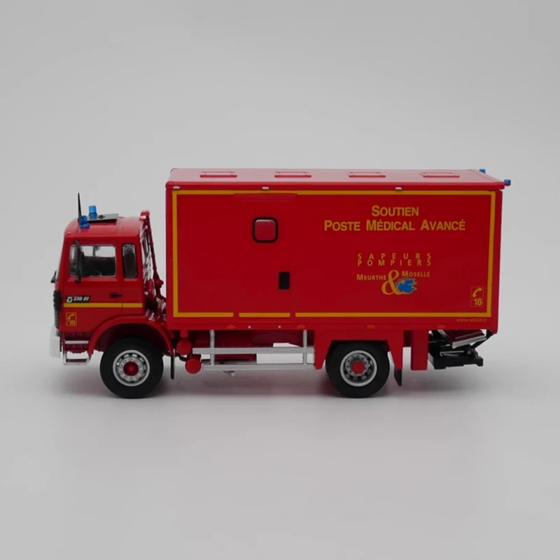 Ixo diecast escala 1:43 vi g230 modelo de caminhão de liga de motor de bombeiros produto acabado simulação brinquedo coleção modelo estático ornamento
