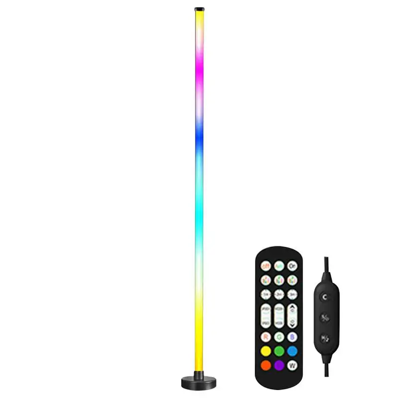 

RGB Floor Lamp Modern Mood Lighting Corner Lamp Music Sync 10W Standing Floor Lamp Ambient Lighting With App Remote Control For