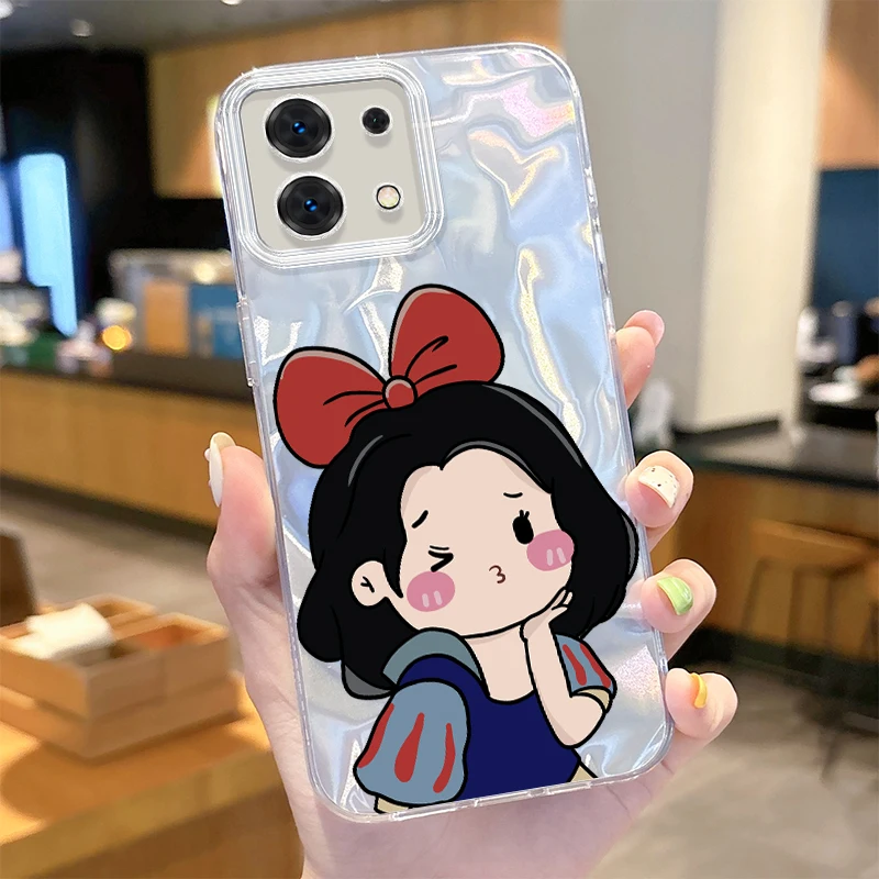 Disney Princess Shine Camlet Case for Xiaomi Redmi Note 13 12 Pro Plus 12S 11S 5G 11 10 9 4G 13C 12C 10C 9C A3 A2 A1 Hard Cover