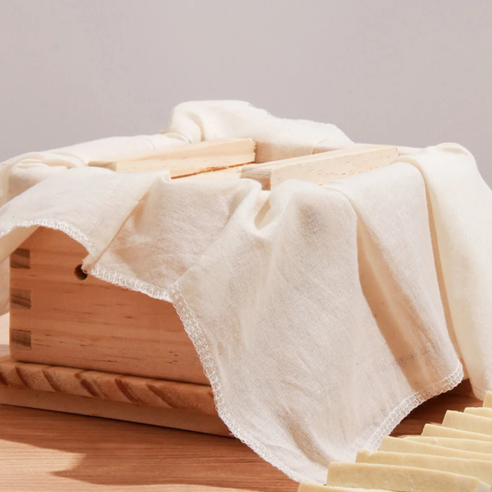 

3pcs Reusable Cheesecloth Kitchen Washing Cloths Multipurpose Cotton Yarn Cheese Cloths For Straining Yogurt Ricotta Tofu Sauce