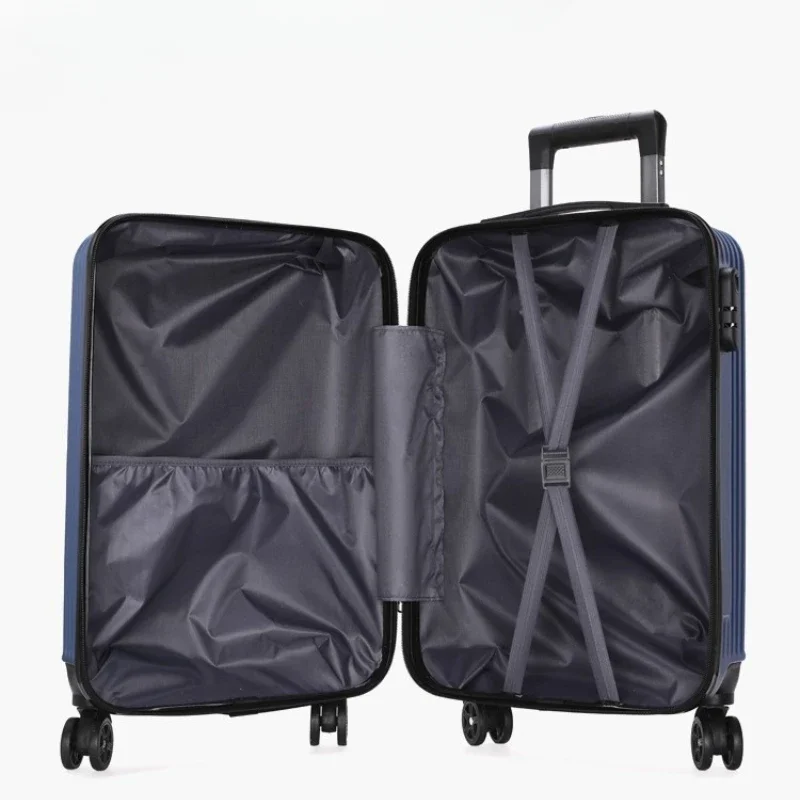 Novo 20 "moda de mão leve hardshell abs bagagem de viagem com rodas giratórias mala de embarque portátil