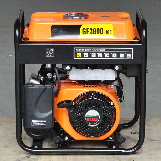 Portable 160A 230A Gasoline Welding Machine 2KW AC Small Inverter Arc Petrol Welder Welding generator