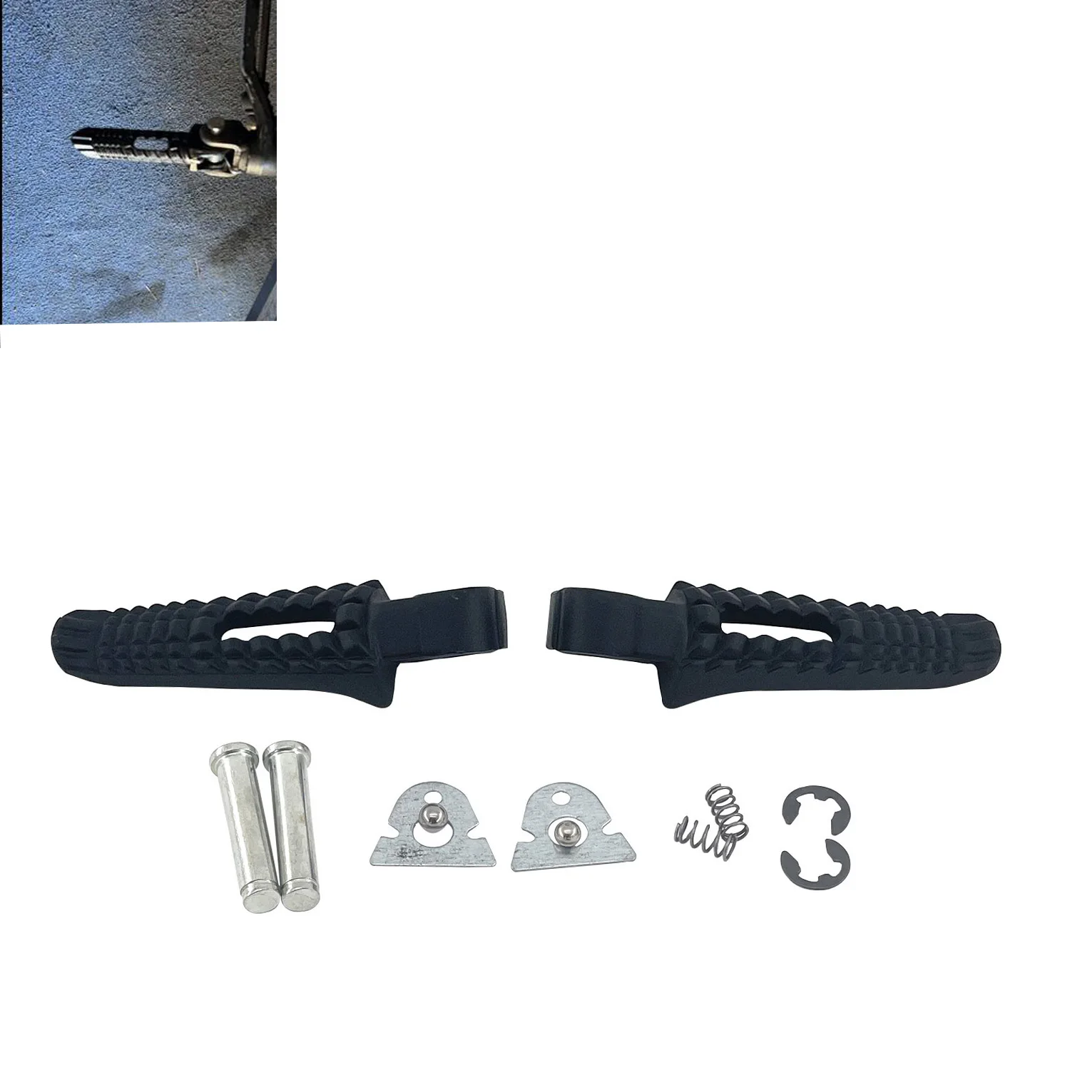Rear Passenger Foot Peg Footrest Padel For Suzuki GSXR 600 GSX-R 750 2006-2020 GSXR1000 2005-2020 B-KING 2008-2013