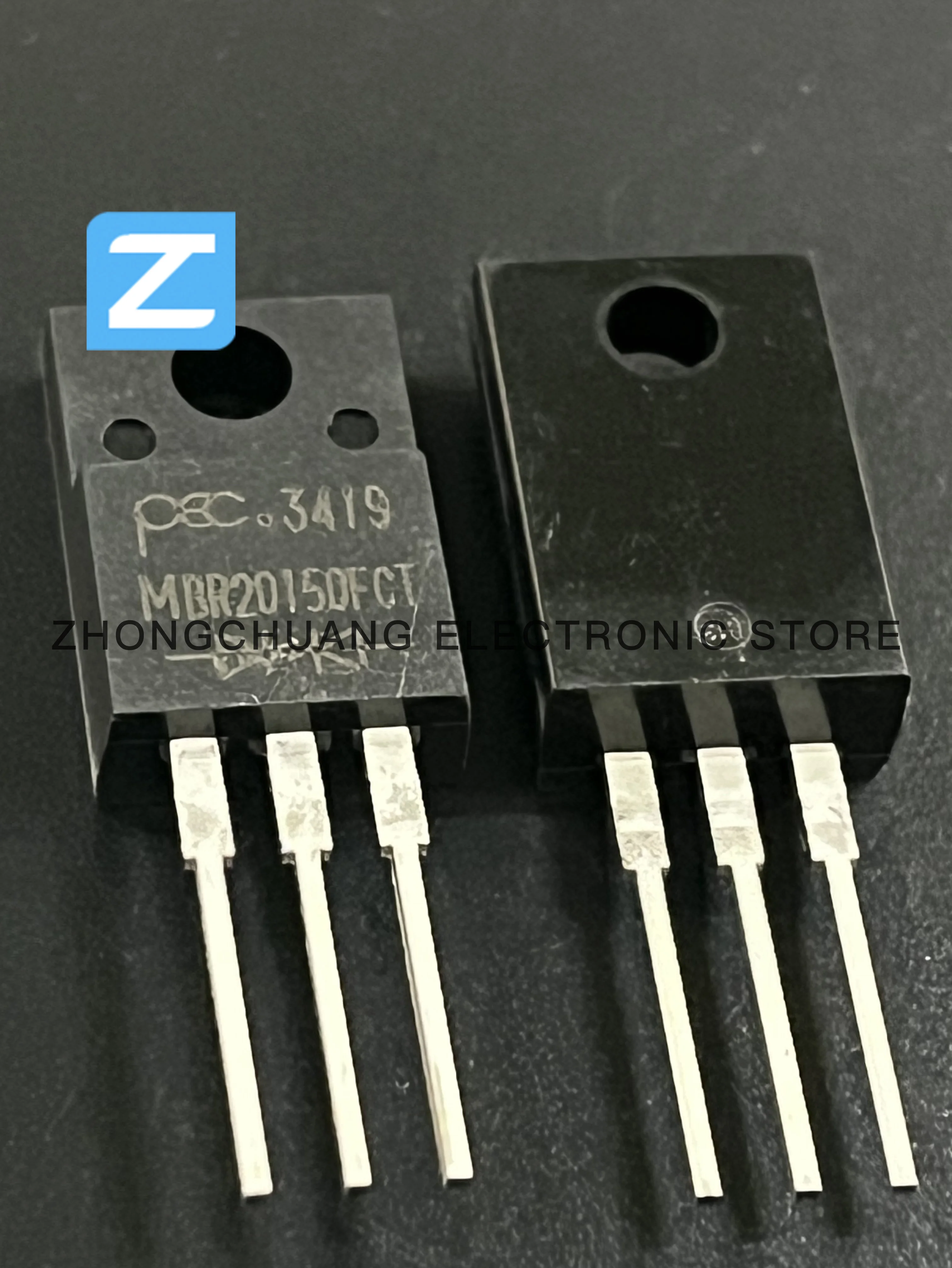 1-10PCS MBR20150FCT TO-220F 150V 20A SCHOTTKY BARRIER RECTIFIERS new original