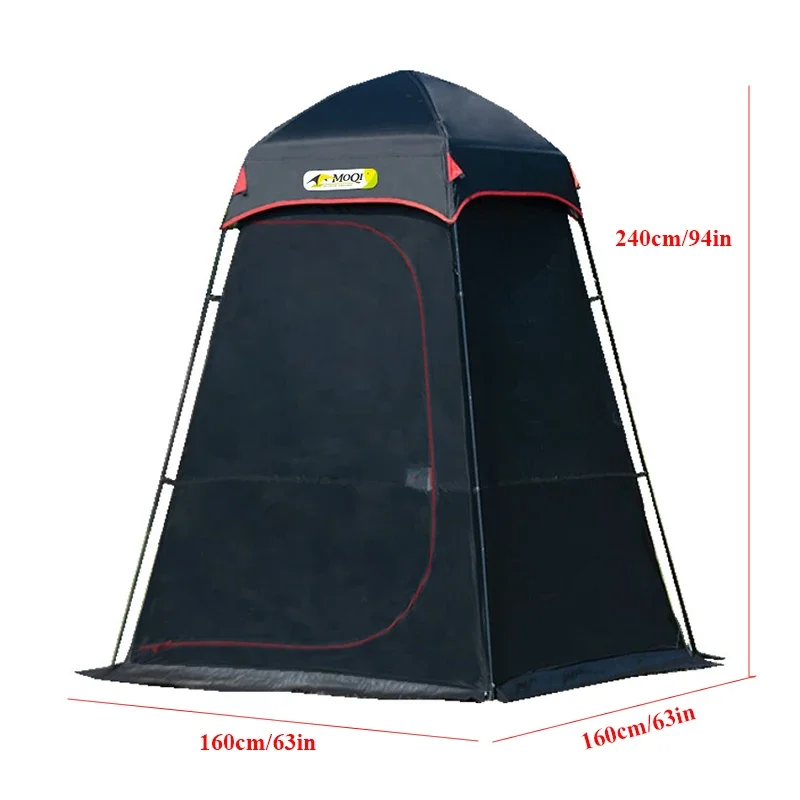 Large Size High Quality Outdoor Strong Shower Tent Toilet Dressing Changing Room Beach Tour Outside Movable WC Fishing Sunshade