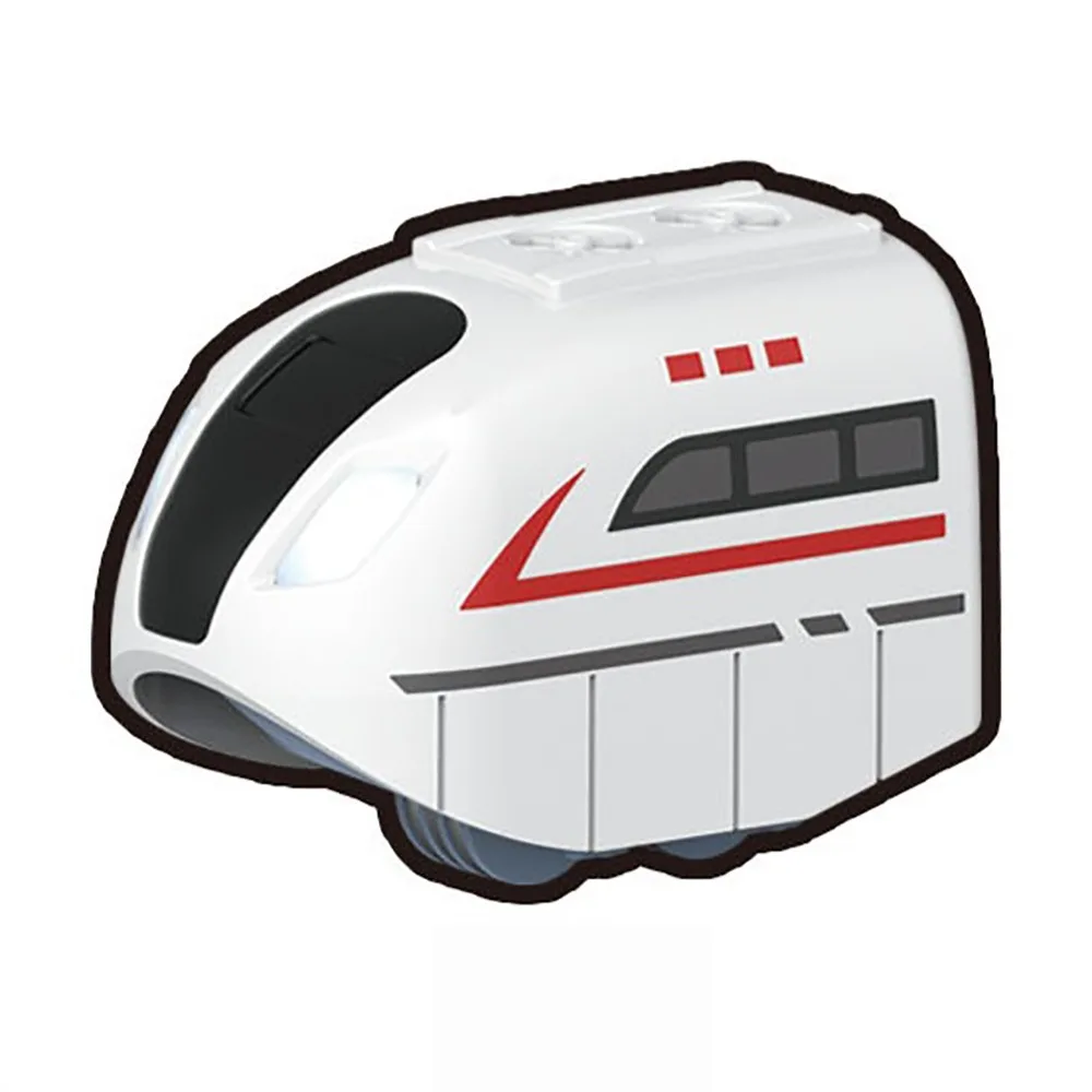 

Магнитная железная дорога с пластиковыми рельсами, антигравитационная, умная игрушка, плавное и стабильное движение, магнитный поезд, литая игрушка