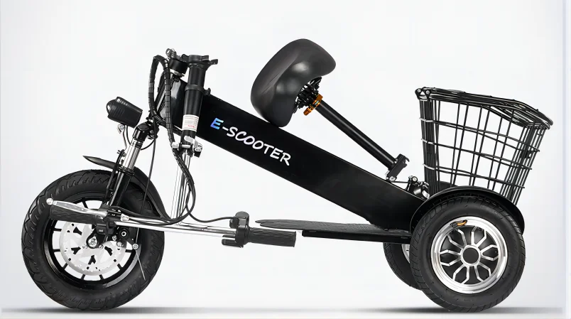 3-Wheel Electric Scooter Tricycle Foldable Motor Travel Adult Three-Wheel Mobile Disabled Electric Disabled Special Scooter