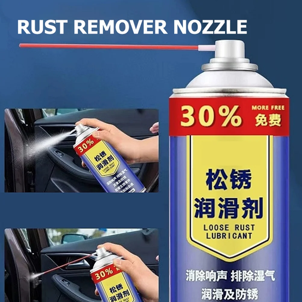 

100Pcs Rust Remover Spray Can Straws Plastic Replacement Flexible Long Extension Straws for Home Car Maintenance Sprayer