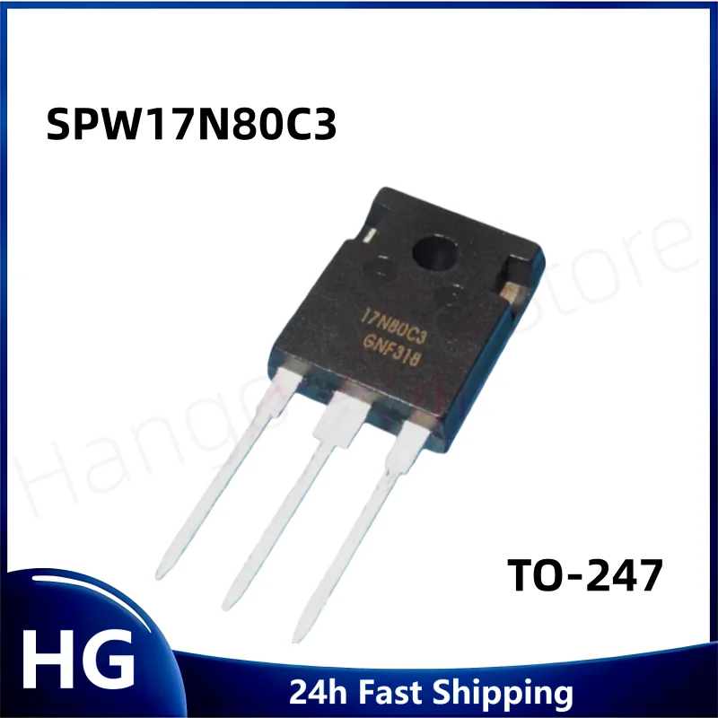 5PCS/Brand-new 17N80C3 field-effect transistor SPW17N80C3 TO-247  SPA17N80C3 TO-220F SPP17N80C3 TO-220