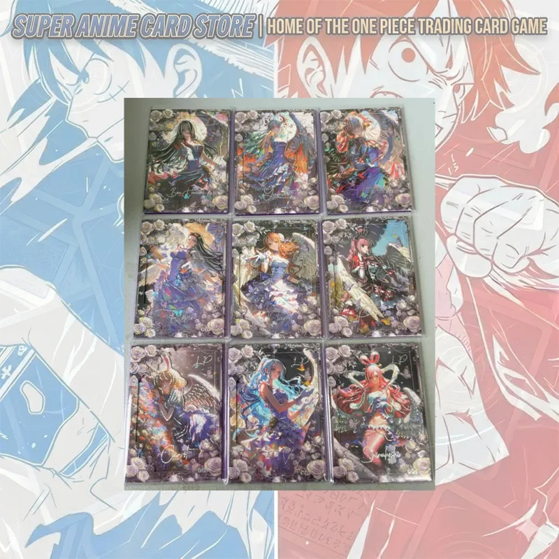 Japanese Anime One Piece Card Set Vc Ll Ts Lb Jot Lp Uta Shirahoshi Nico Robin Tashigi Perona Boa Hancock Collectible Cards