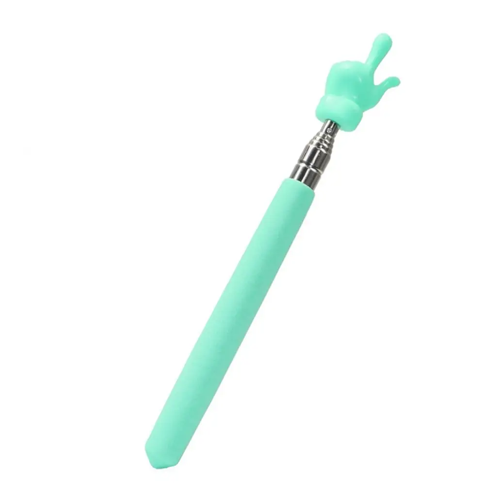 Afbeelding 6: Veelkleurige Schattige Vinger Leraar 'S Speciale Pointer Professionele Roestvrijstalen Schoolbord Leesgids Mode Lesgeven Stick