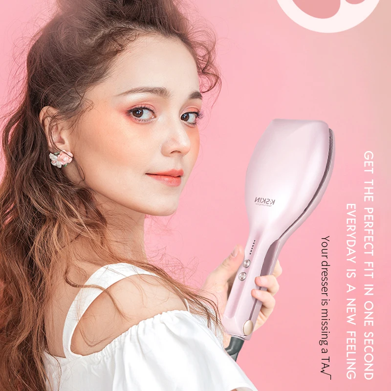 2024 new Wavy Hair Curlers Curling Iron Wave Volumizing Hair Lasting Styling Tools Egg Roll Head Waver Styler Wand Curling Irons