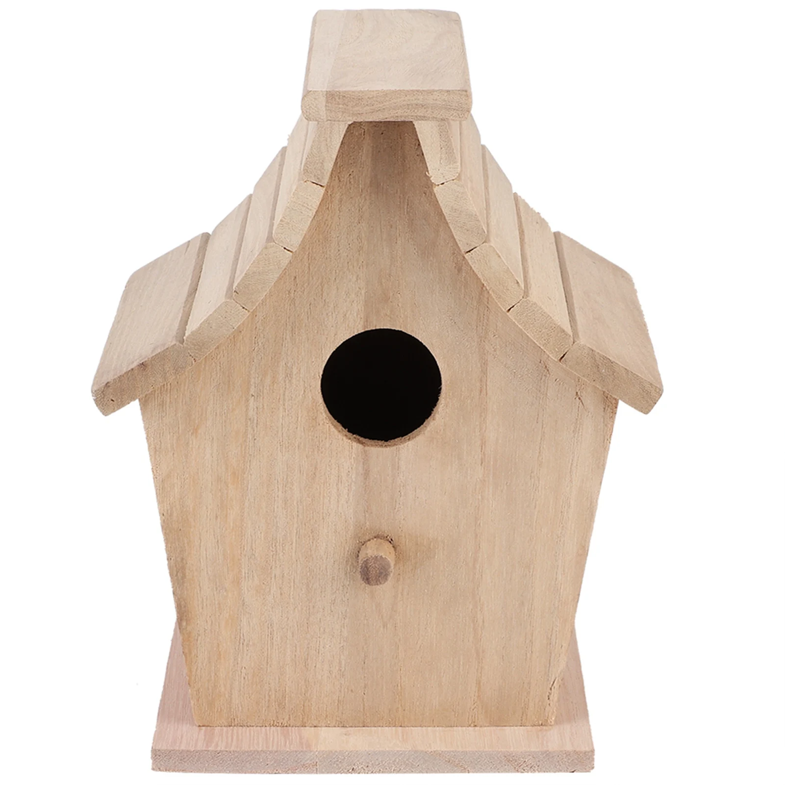 Houten vogelhuisje, kweekhok, hangend vogelhuisje, dierbenodigdheden voor papegaaien, parkieten, kleine vogels, vogelbenodigdheden, hangend vogelhuisje