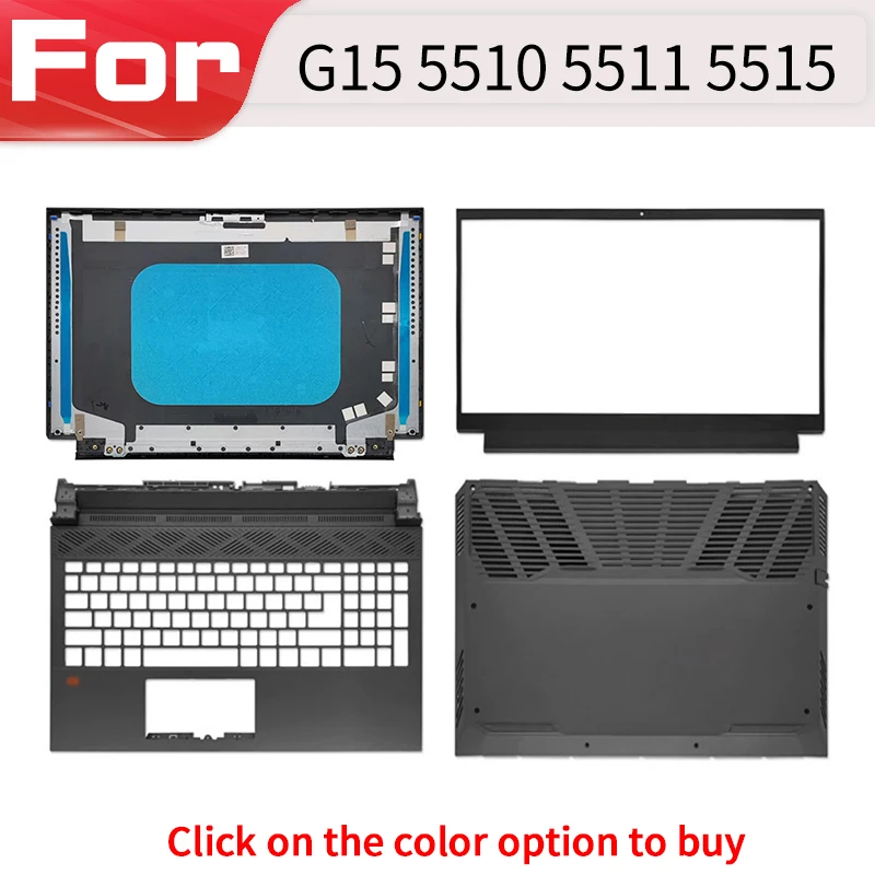 

Новый черный сменный чехол для G15 5510 5511 5515 5520 5525 P105F, чехол для ноутбука, задняя крышка, верхняя часть