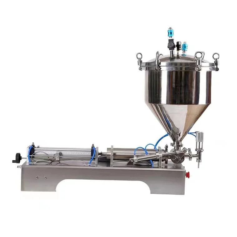 Electric 10~100ml Single Head Horizontal Heating Tank High Viscosity Liquid Water Stick Cream Packing Machine Specialized