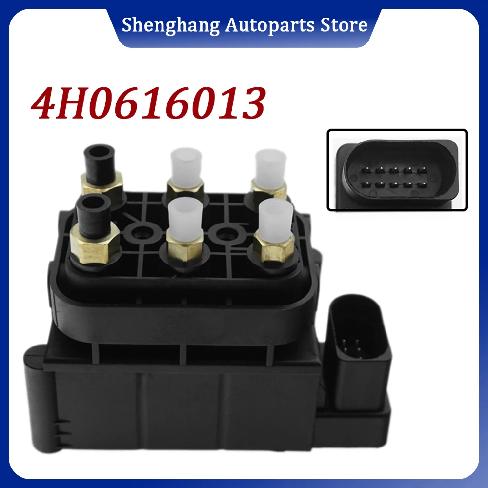 

4H0616013 Air Suspension Solenoid Valve Block 4H0616013A 4H0616013C 4H0616013B 3Y0616006 For Audi A6 C7 A7 A8 D4 Allroad 2011-18