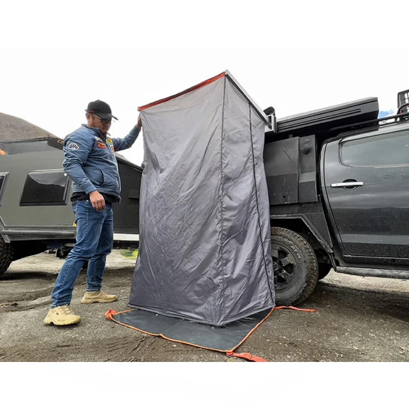 New Pop Up Side Awning Shower Car Umbrella Tents Portable Privacy Shower Tent For Camping