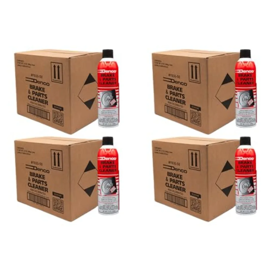 

Очиститель деталей тормозов Denco 193050, 50 стоек, совместимость, 13 унций в банке, нехлорированный, идеально подходит для обслуживания автомобильной тормозной системы a