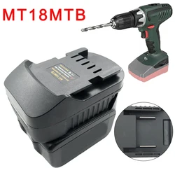 MT18MTB Adapter for Makita 18V Li-ion Battery Converted To for Metabo 18V Power Tools Use Replacement Adapter for Metabo Battery