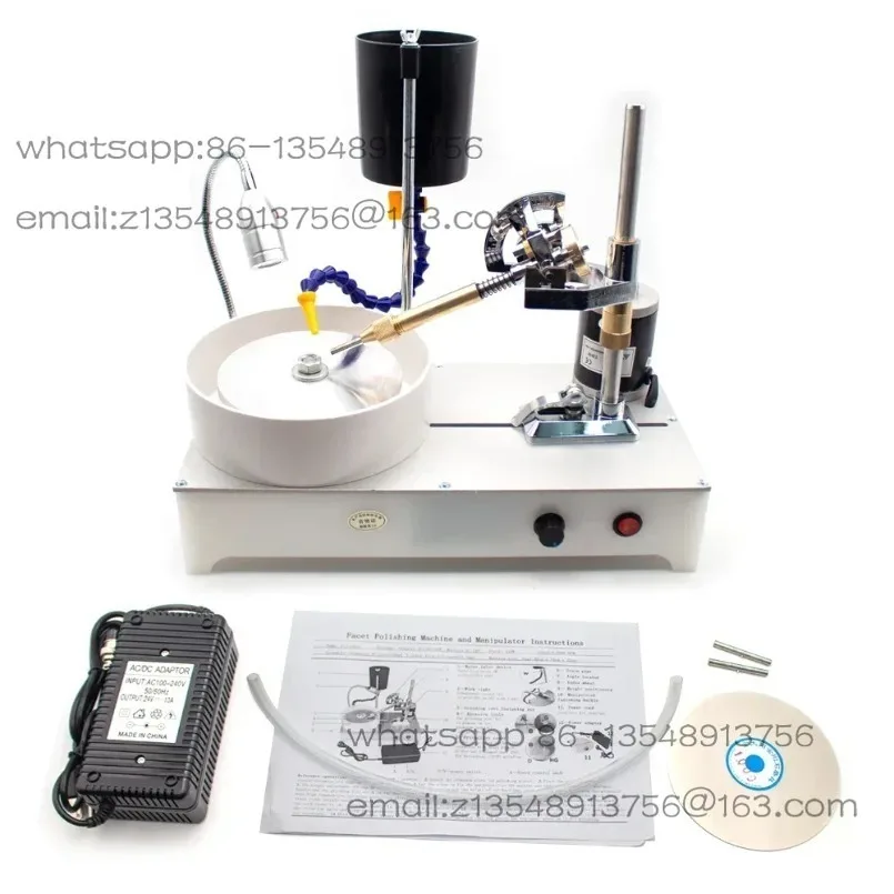 Precision jewelry grinding and polishing machine DC stepless speed regulating gem angle grinder 2800rpm 120w