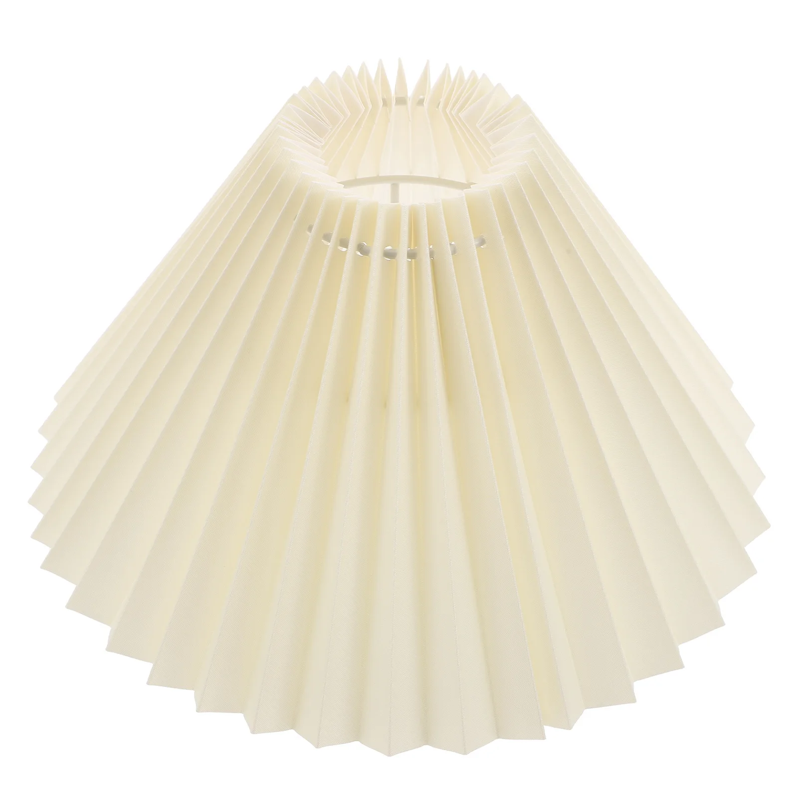 

1 шт. тканевый плиссированный абажур для настольной лампы, современный декор для дома, прочный светоотражатель, складная конструкция, аксессуар для освещения