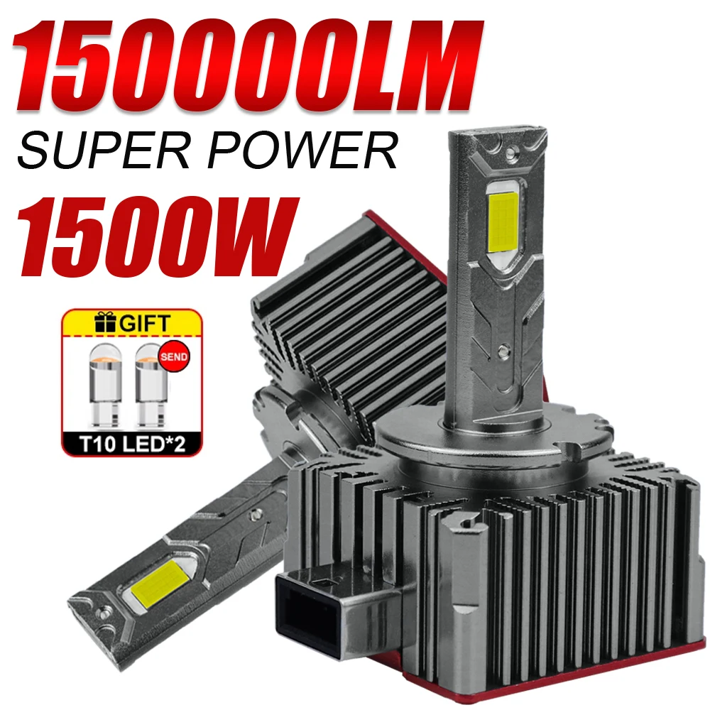

D Series D1S D3S Светодиодная фара HID 1:1 D1R D3R 12V 24V Canbus Светодиодная ксеноновая лампа D4S D2S D2R D4R Автоматический свет CSP Чип 6500K Plug&Play