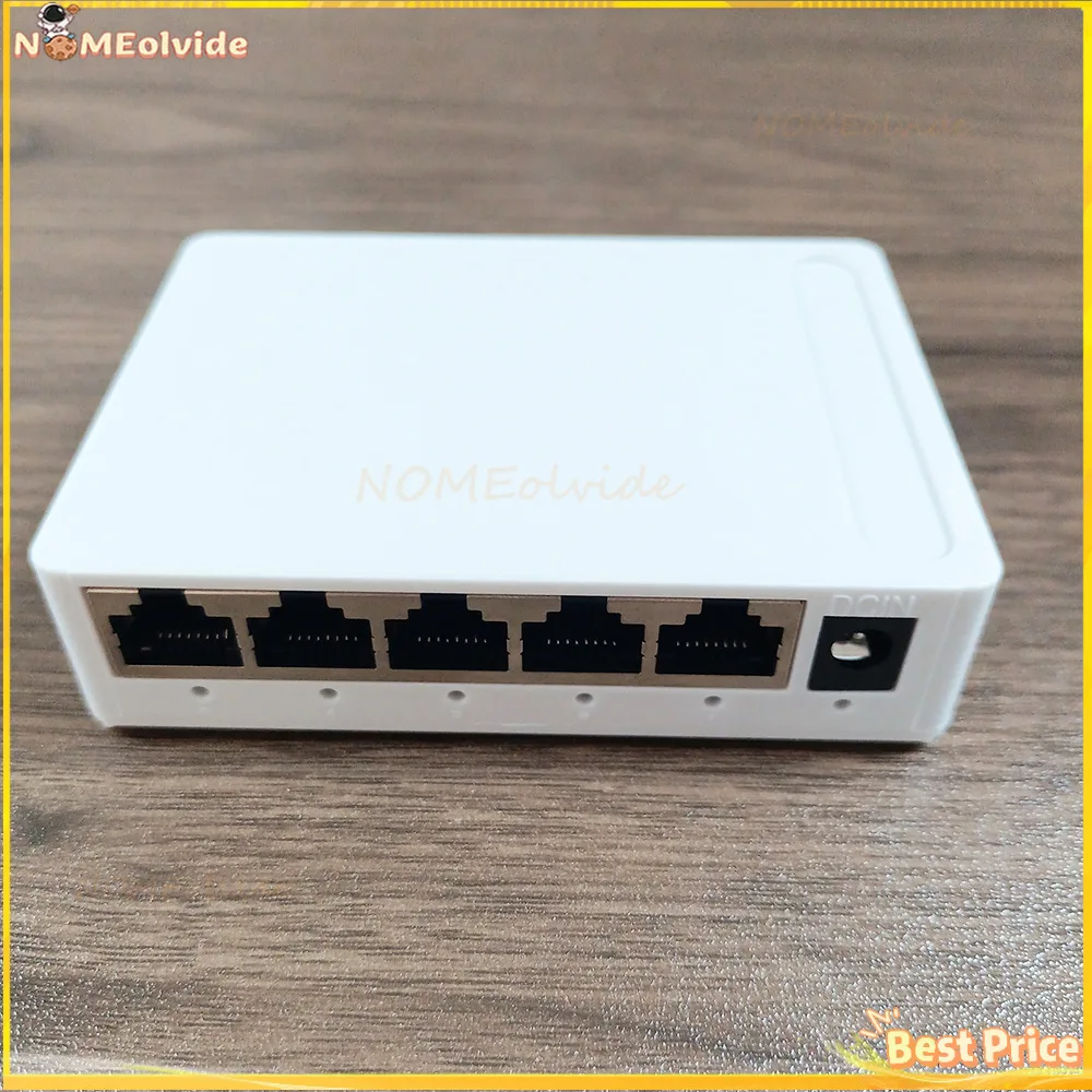 Ethernet Smart 5/8 Port Fast Network Switch With VLAN 5V Power Supply For IP Camera /Wifi Router 10/100/1000M