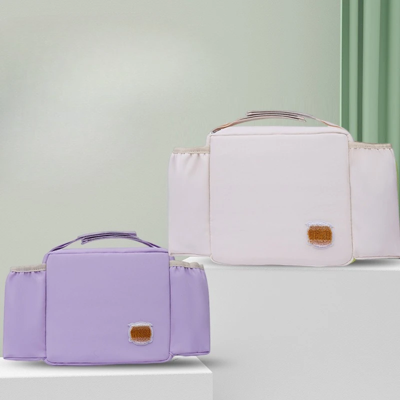 

Подвесная сумка для детской коляски, портативная многофункциональная сумка для хранения беременных, брызгозащищенная минималистичная сумка для мамы большой вместимости