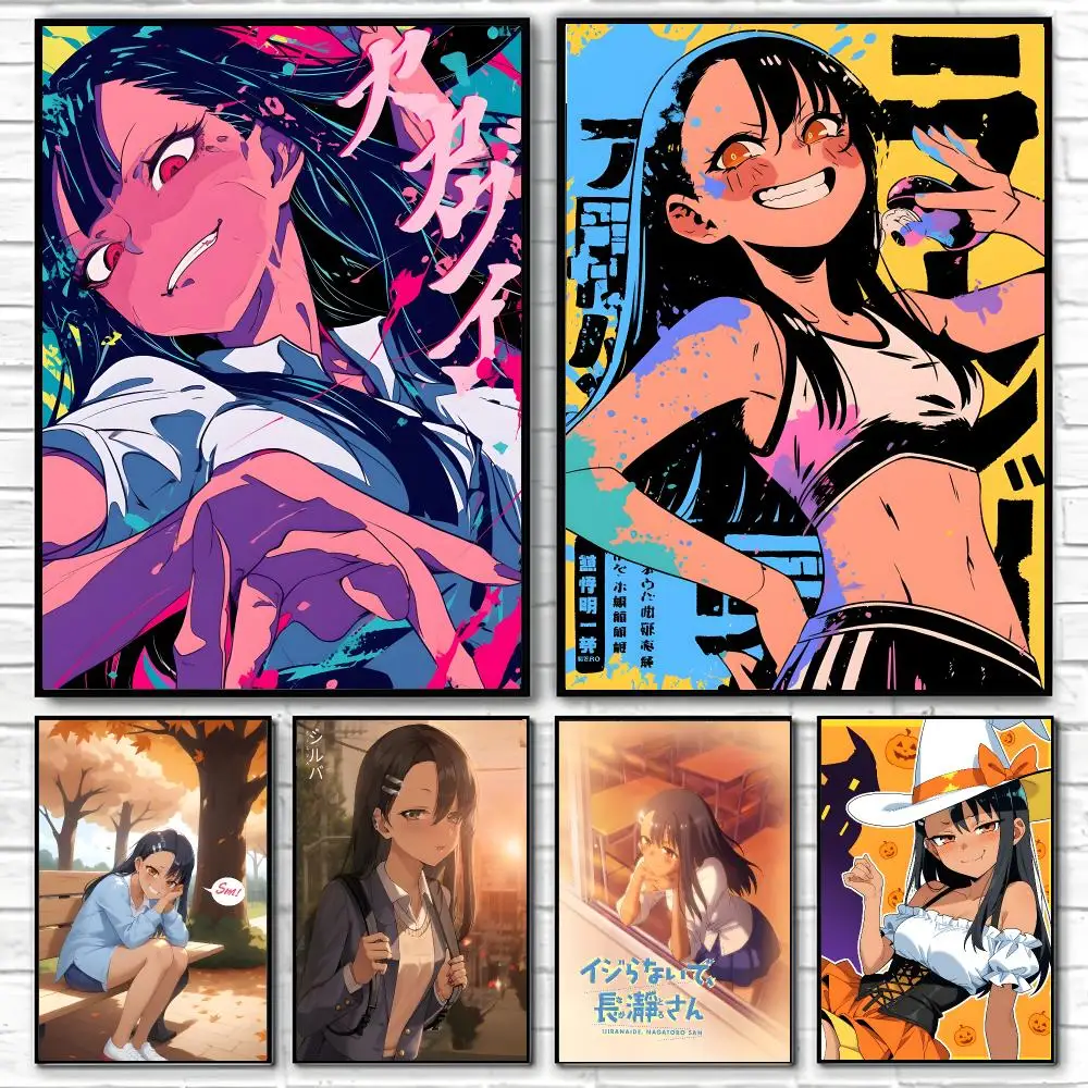 Anime Nagatoro San Poster Poster High Quality Wall Art for Home Office Bedroom Living Room Perfect